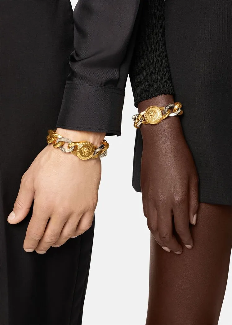 Medusa Chain-Linked Bracelet