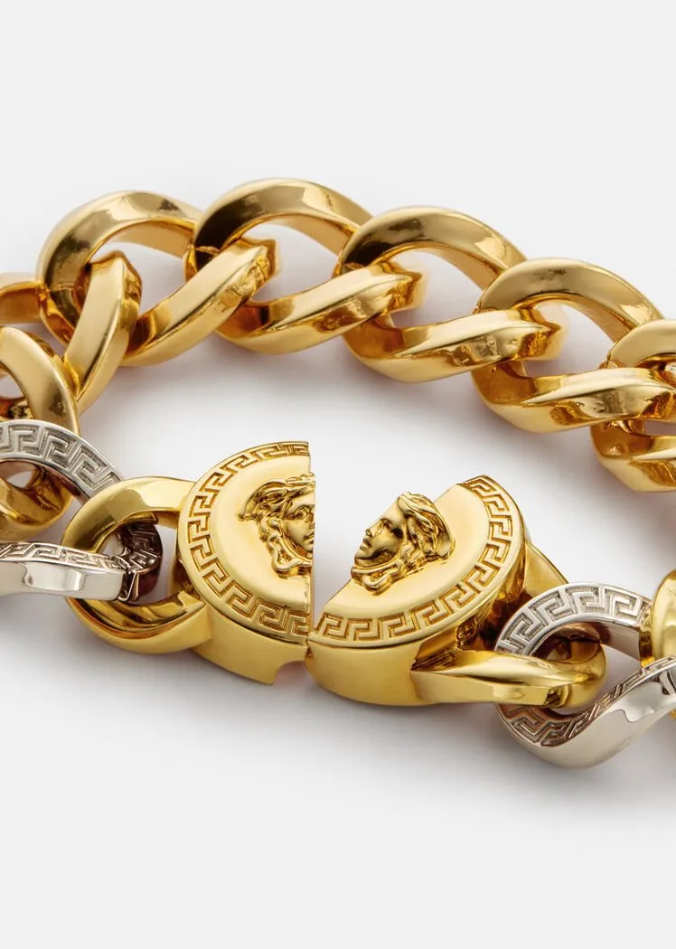 Medusa Chain-Linked Bracelet