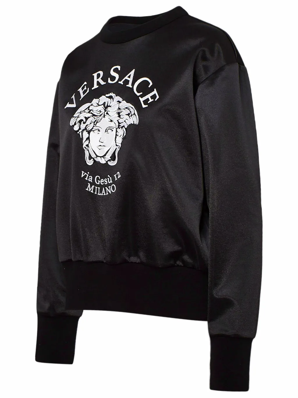 Embroidered Medusa Logo Sweatshirt