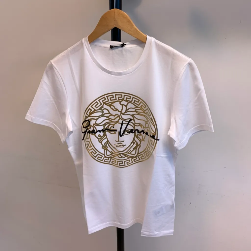 Metallic Medusa Print T-Shirt