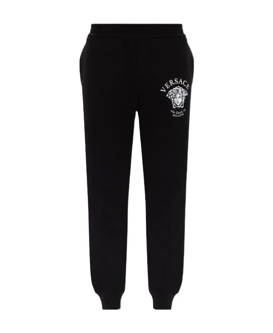 Medusa Head Cotton Track Trousers