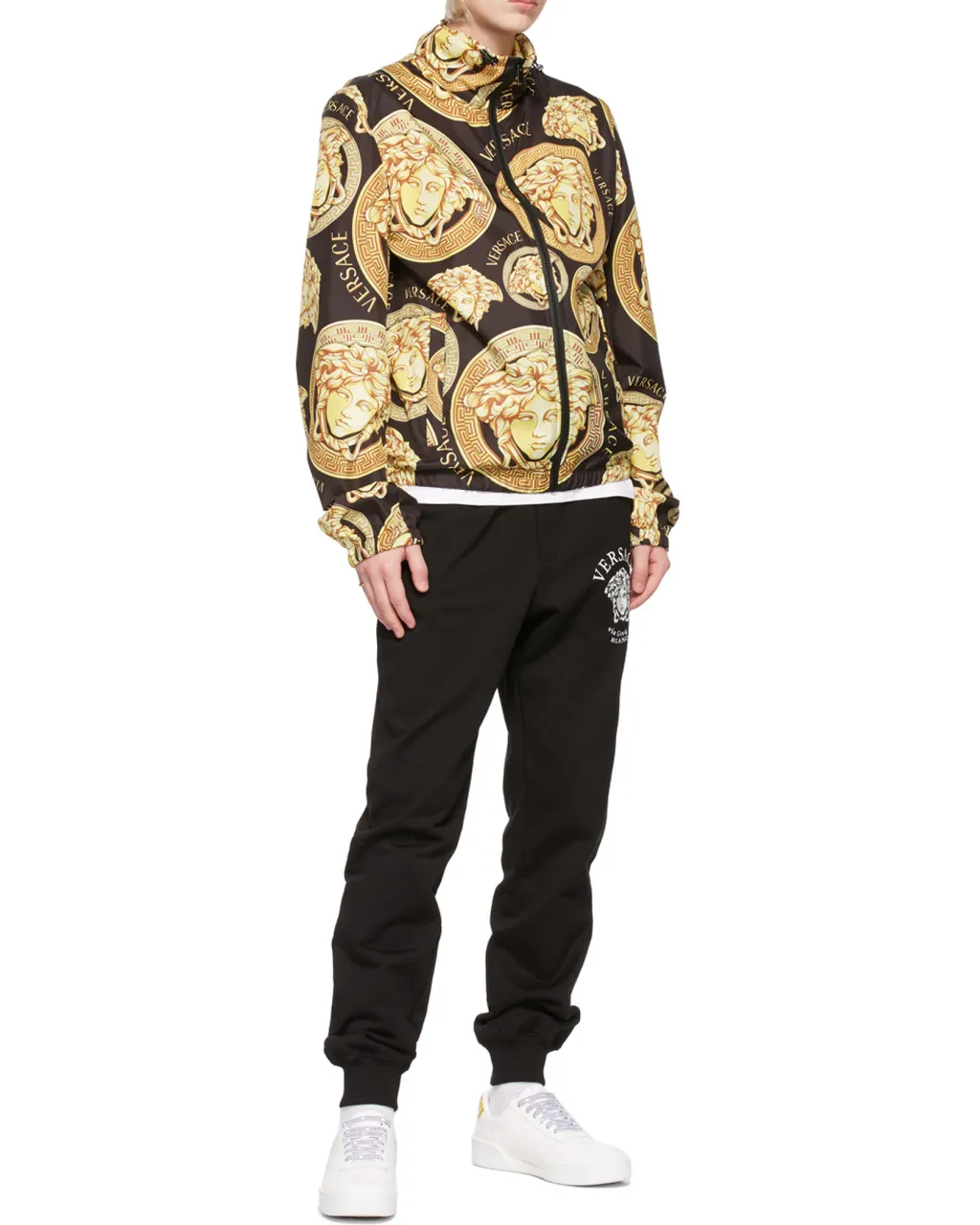 Medusa Head Cotton Track Trousers