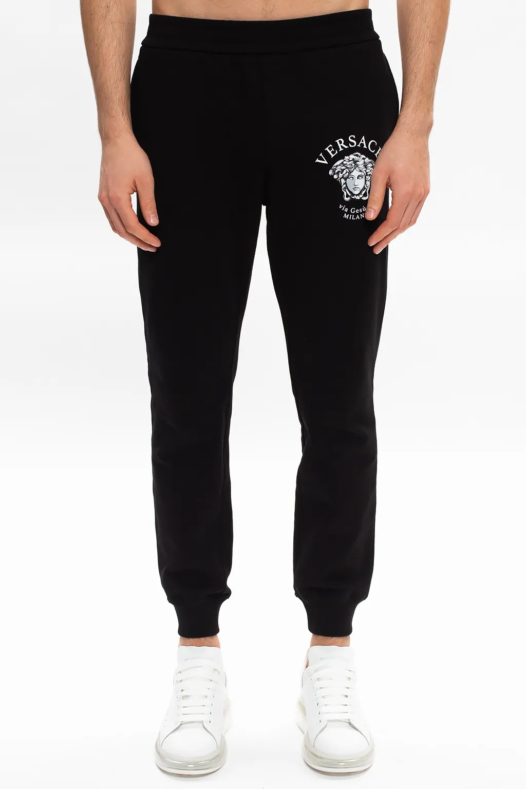 Medusa Head Cotton Track Trousers