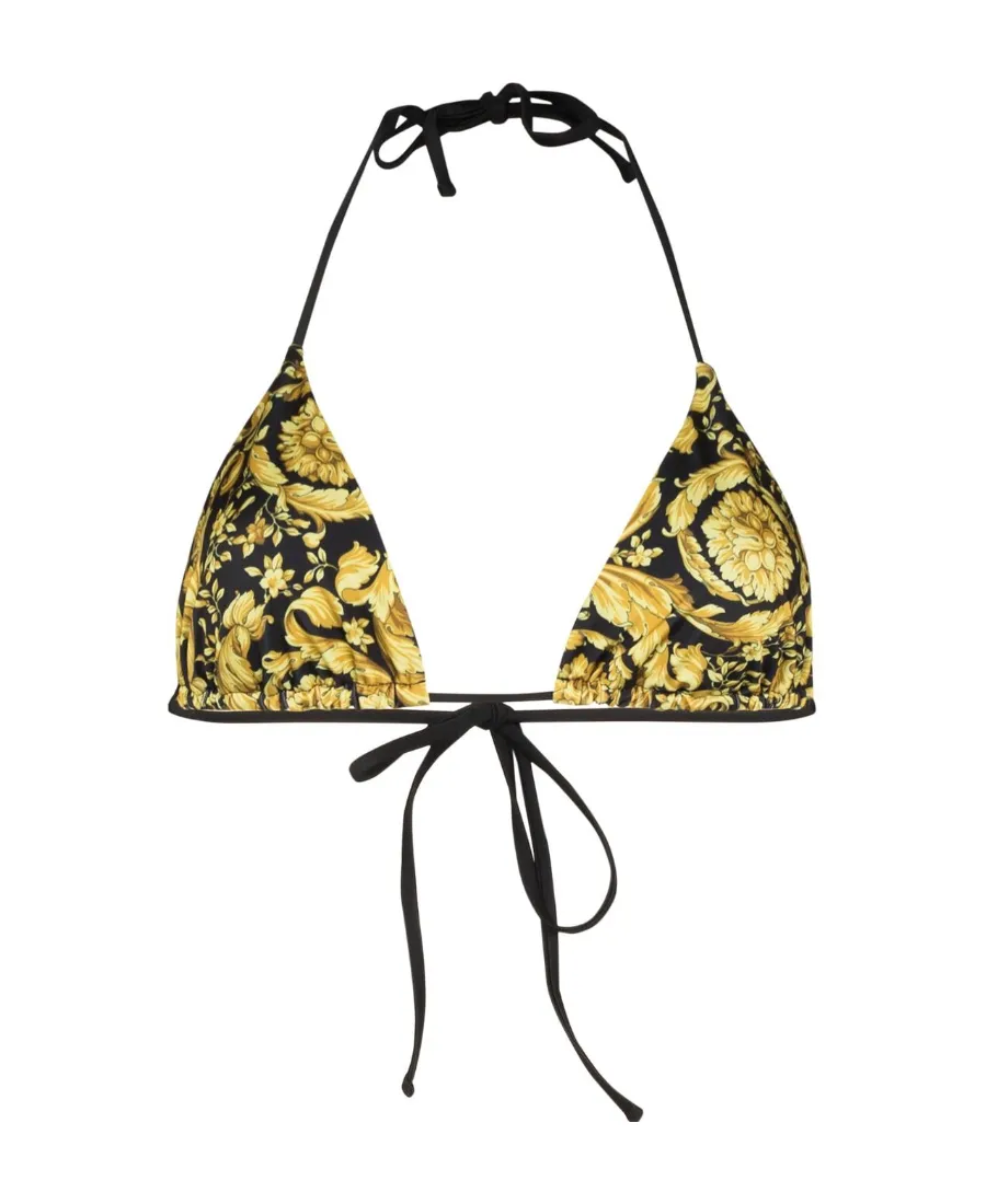 Barocco Printed Bikini Top