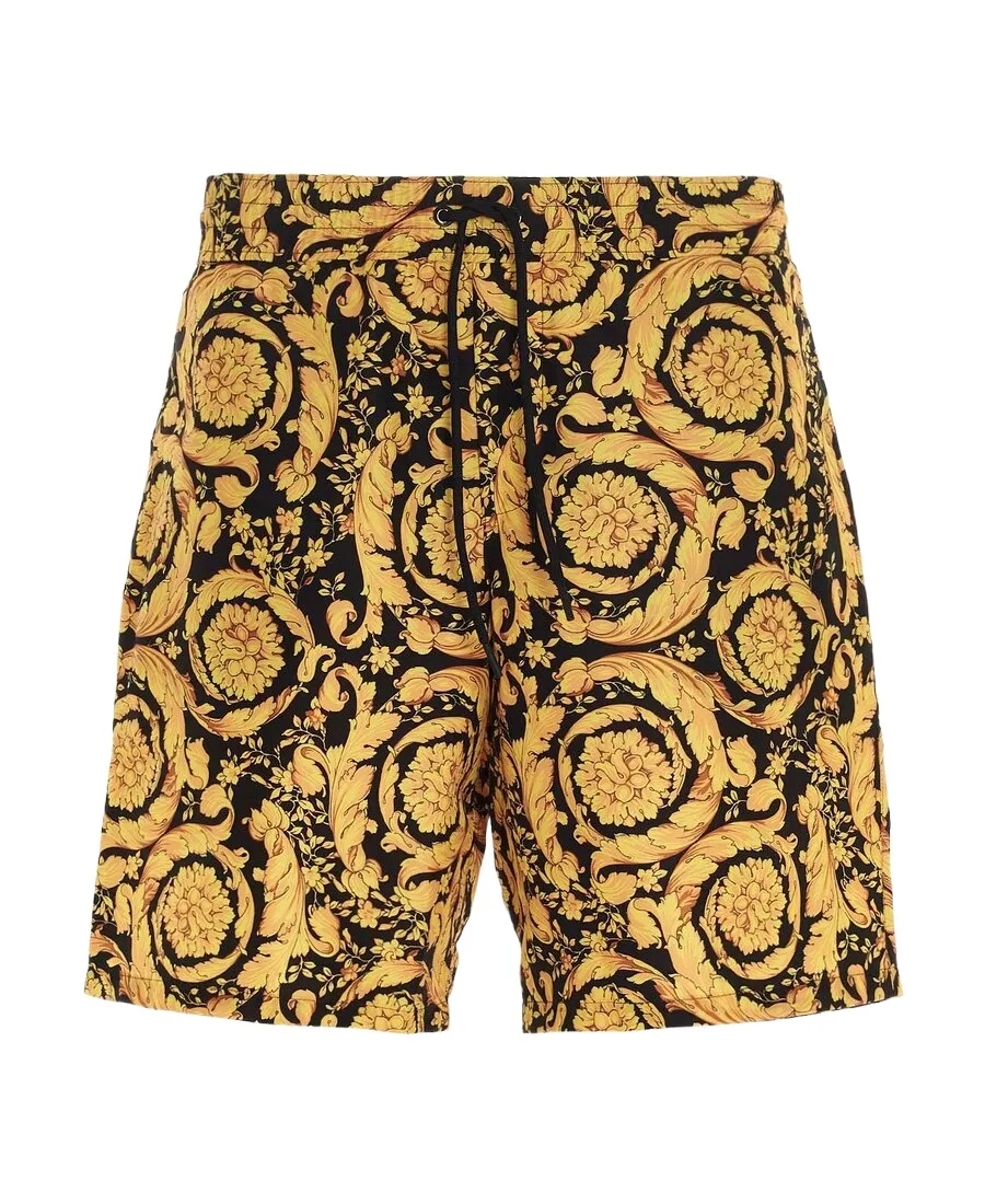 Barocco Printed Swim Shorts