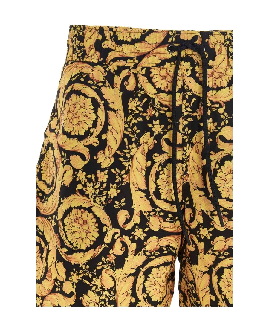 Barocco Printed Swim Shorts