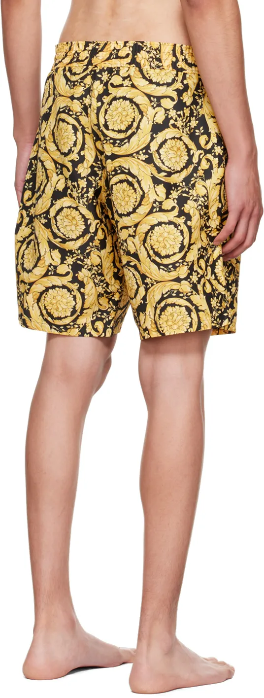 Barocco Printed Swim Shorts