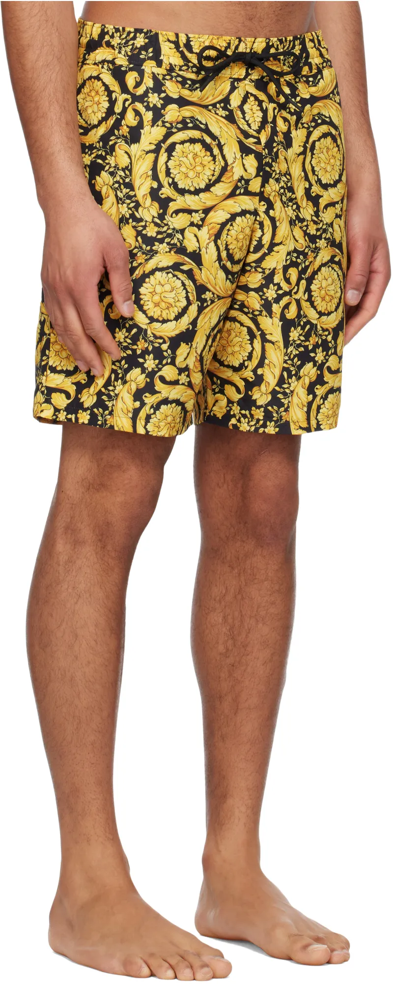 Barocco Printed Swim Shorts