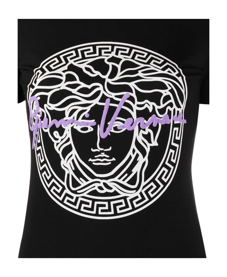 Medusa Head Motif T-Shirt