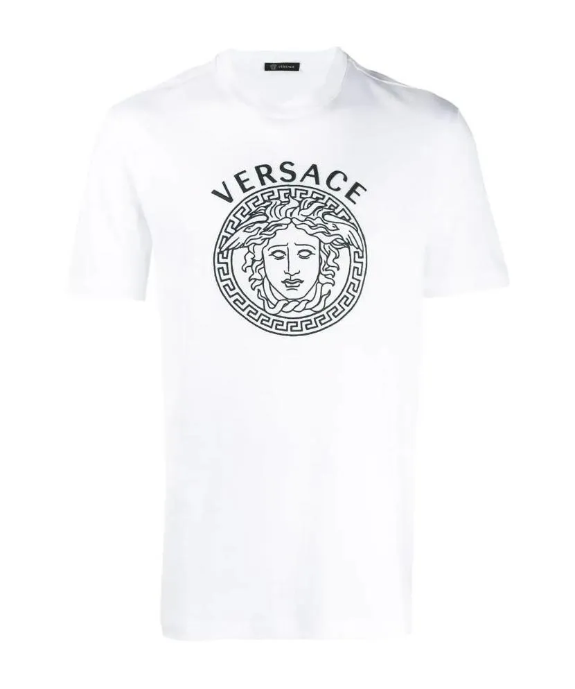 Embroidered Medusa Head T-Shirt