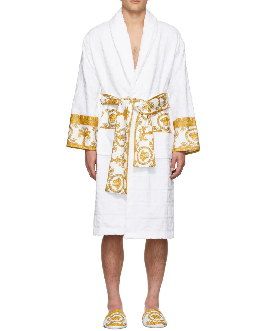 Barocco Detail Bathrobe
