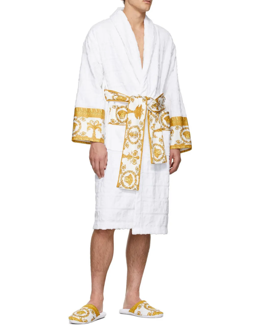 Barocco Detail Bathrobe