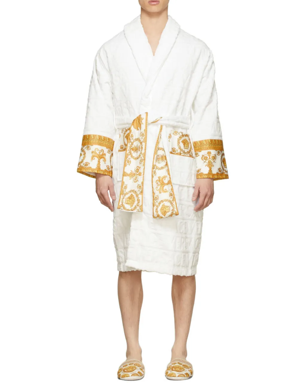 Barocco Detail Bathrobe