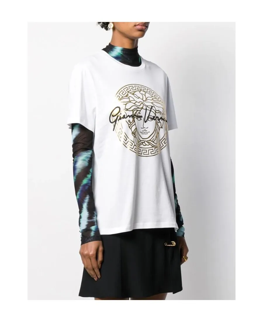 Medusa Signature Print T-Shirt