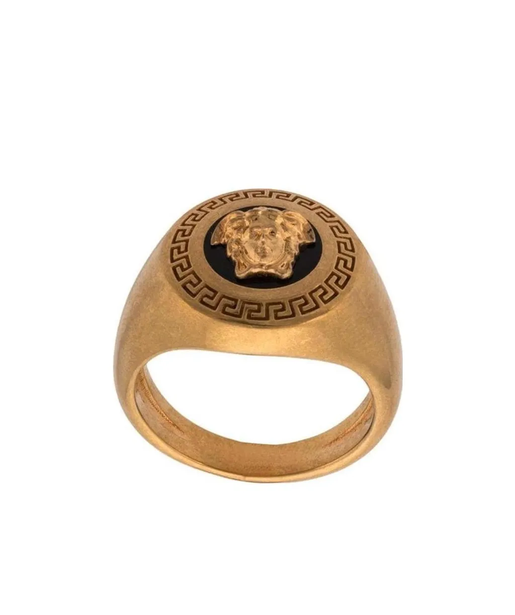 Medusa Greca Ring