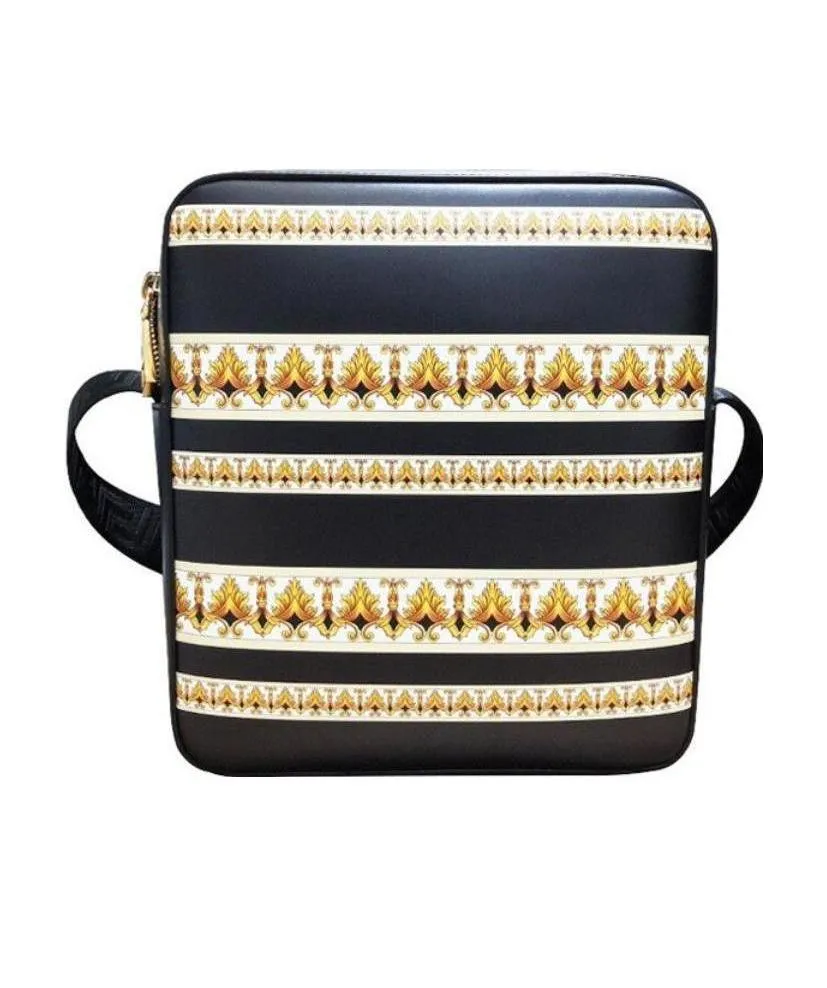 Logo Printed Shoulder Bag