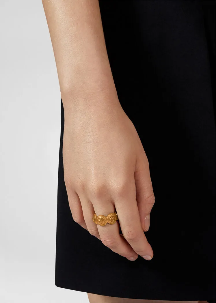 Medusa Motif Ring