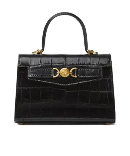 Medusa 95 Embossed Small Handbag