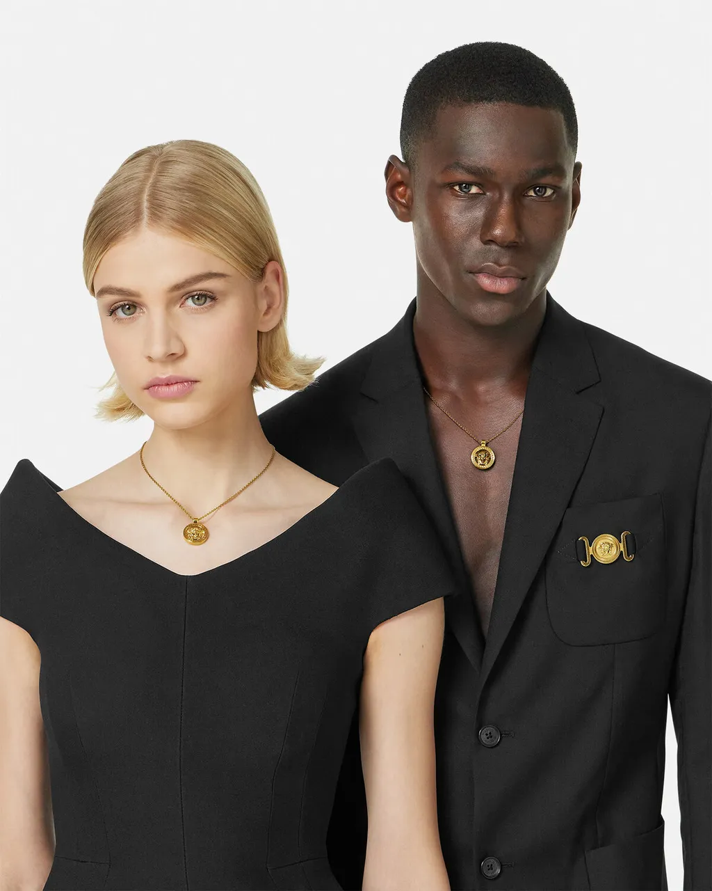 Medusa '95 Pendant Polished Finish Necklace