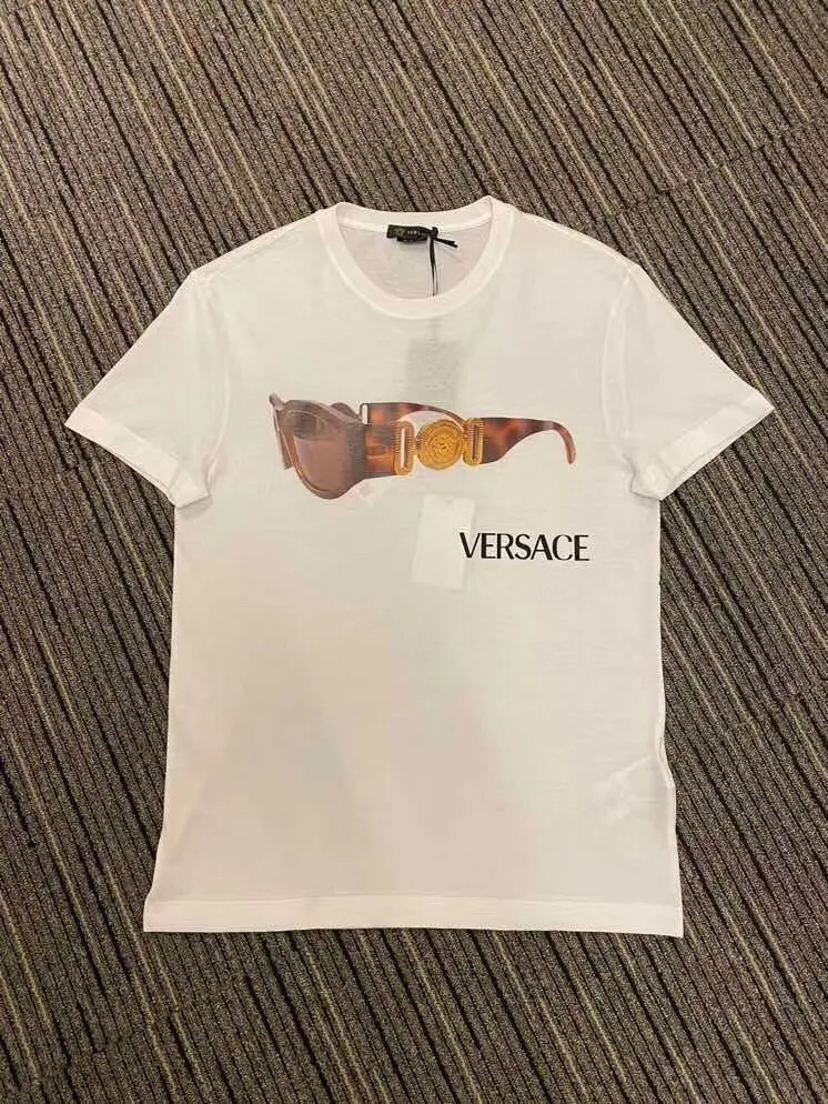 Logo Sunglasses Print T-Shirt