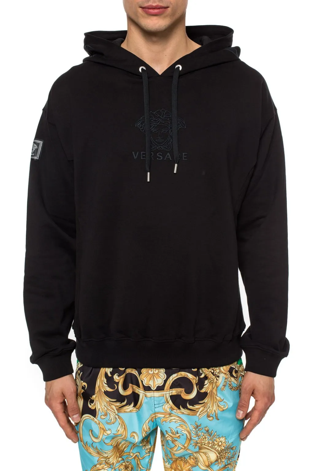 Logo Embroidered Hoodie