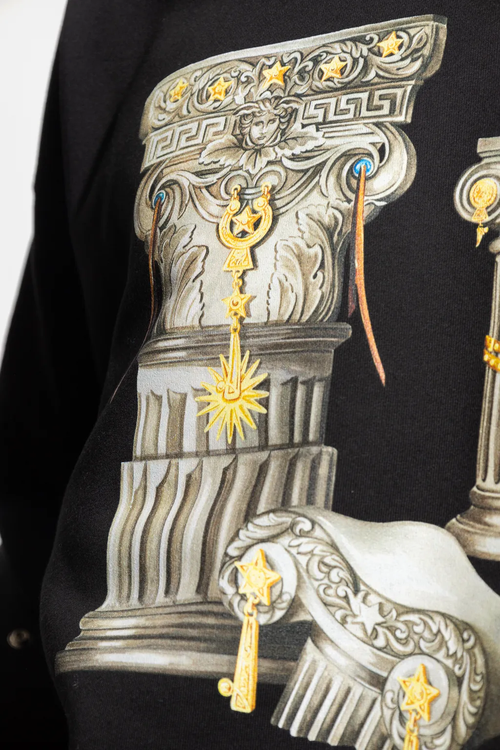 Graphic-Printed Crewneck Sweatshirt