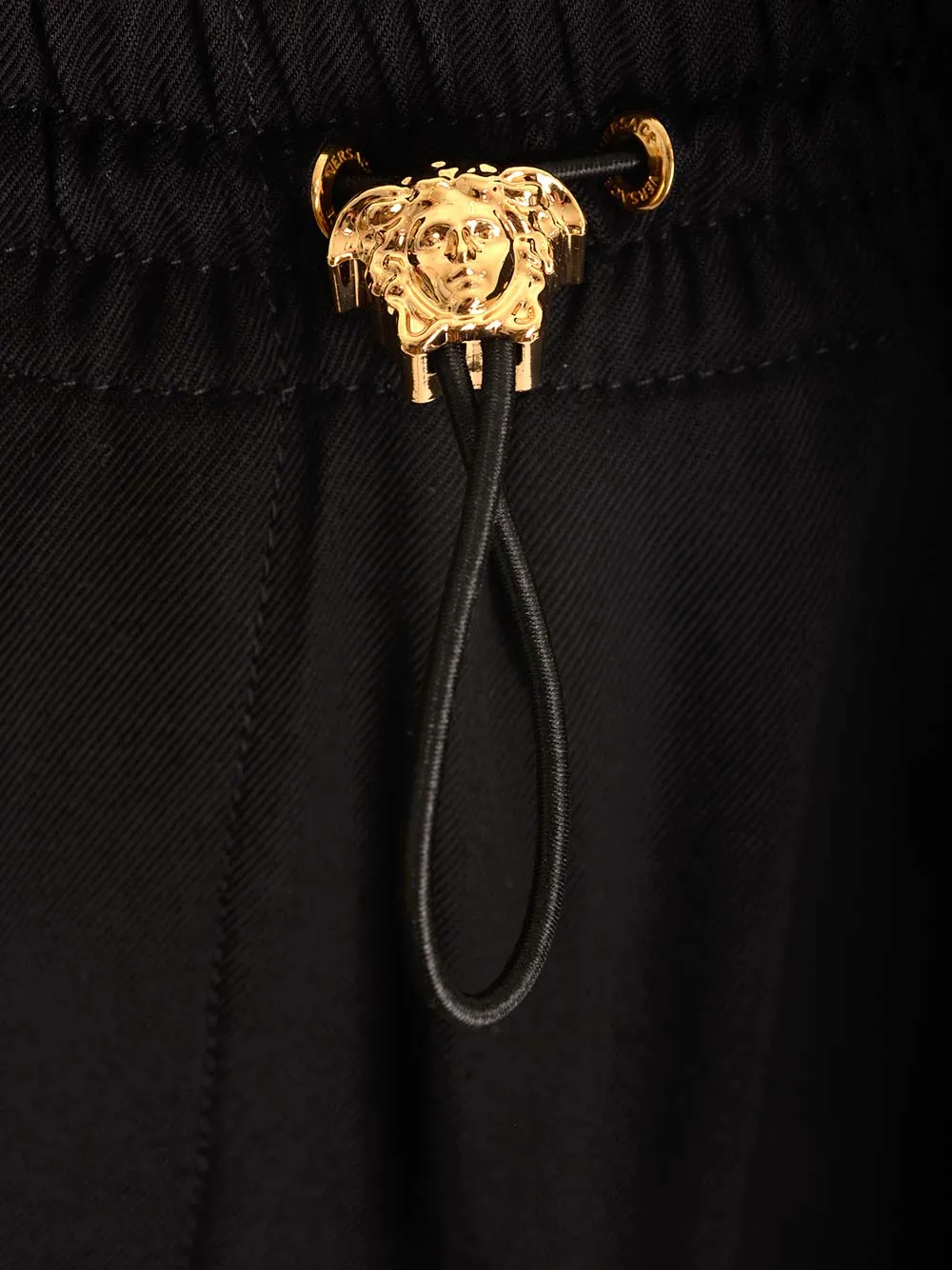 Drawstring Pleated Trousers