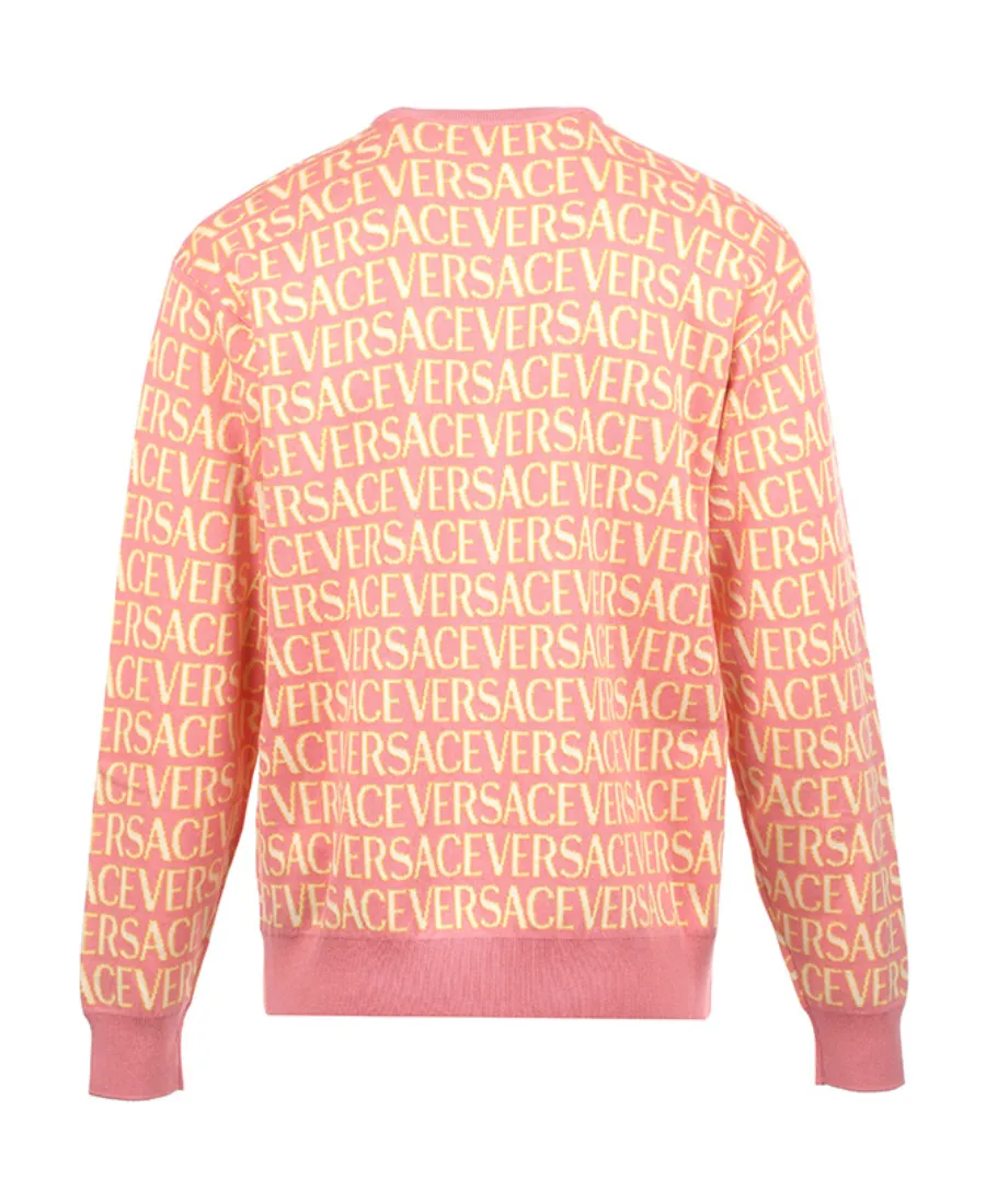 Long-Sleeved Sweater With Round Neck Logo