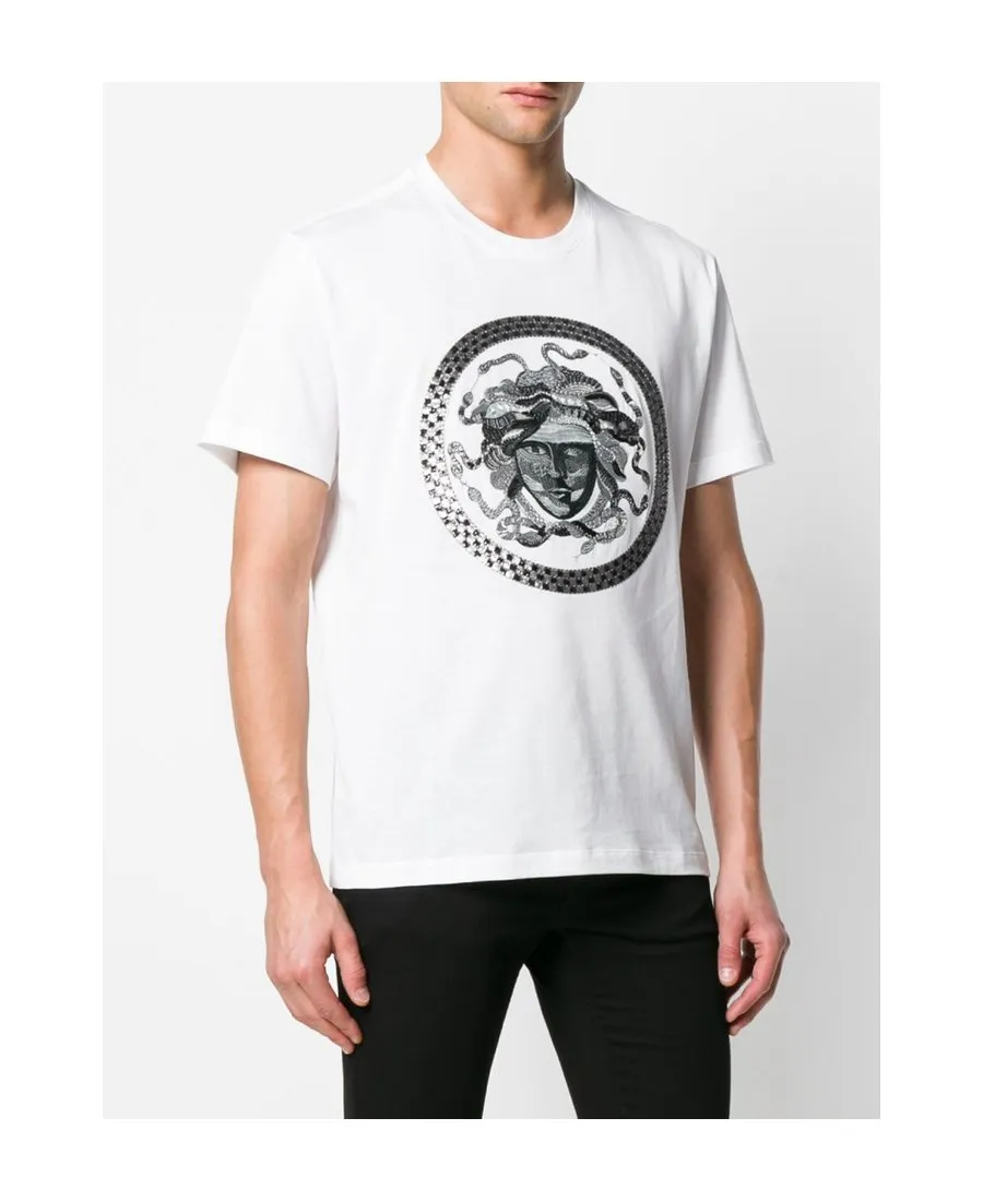 Pattern Printed Short-Sleeved T-Shirt