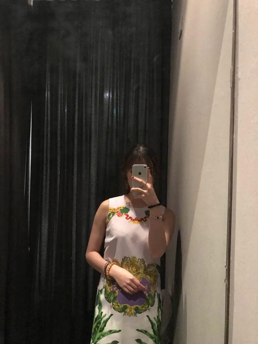 Iconic Printed Dress