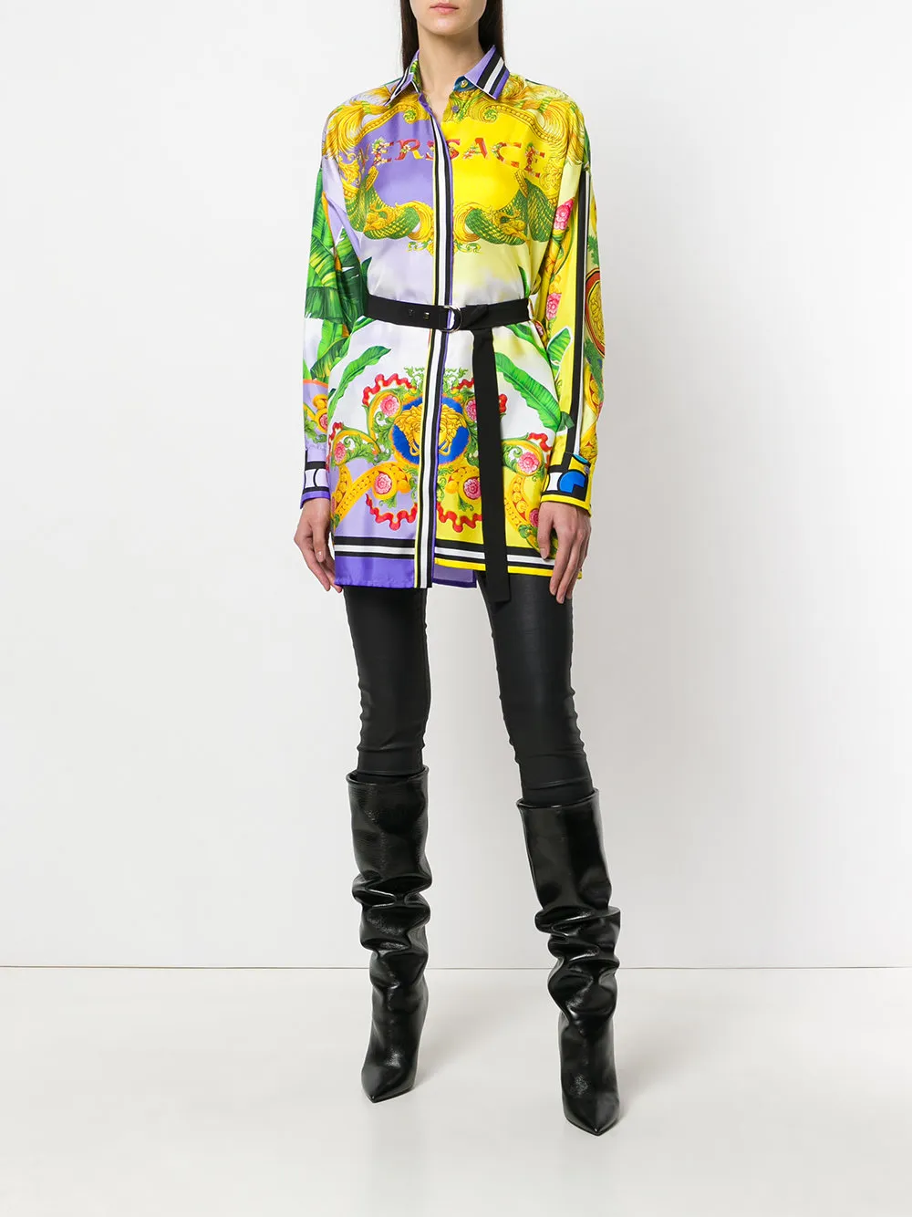 Printed Straight Dress