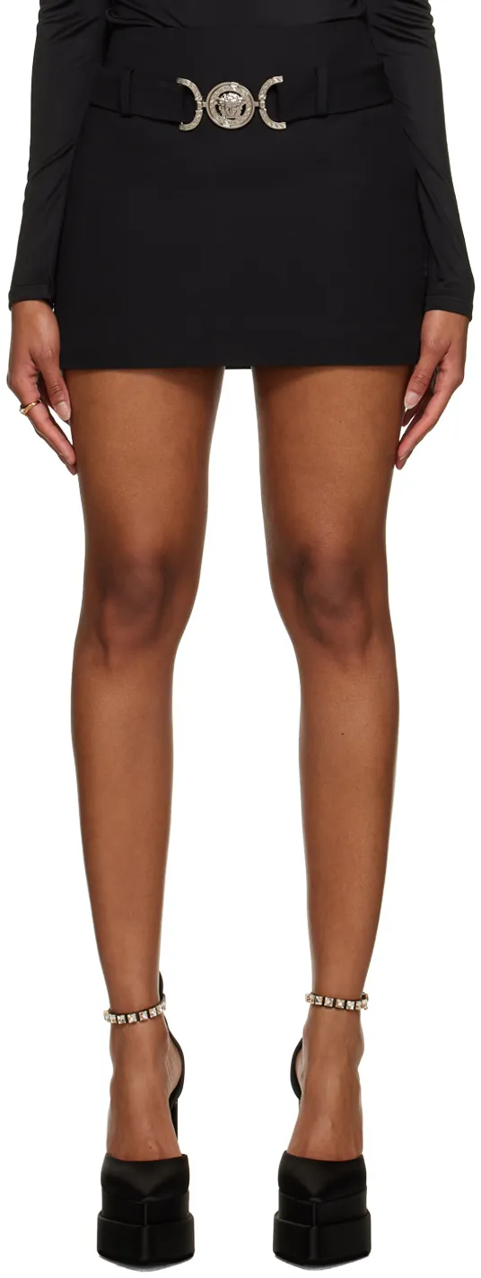 Medusa Plaque Mini Skirt
