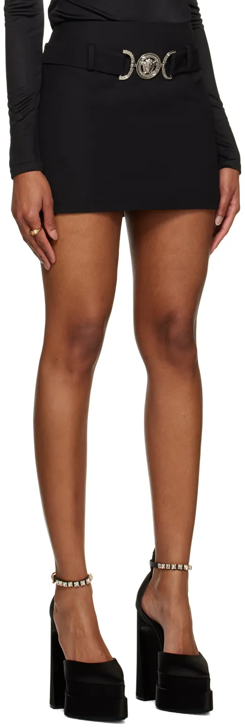 Medusa Plaque Mini Skirt