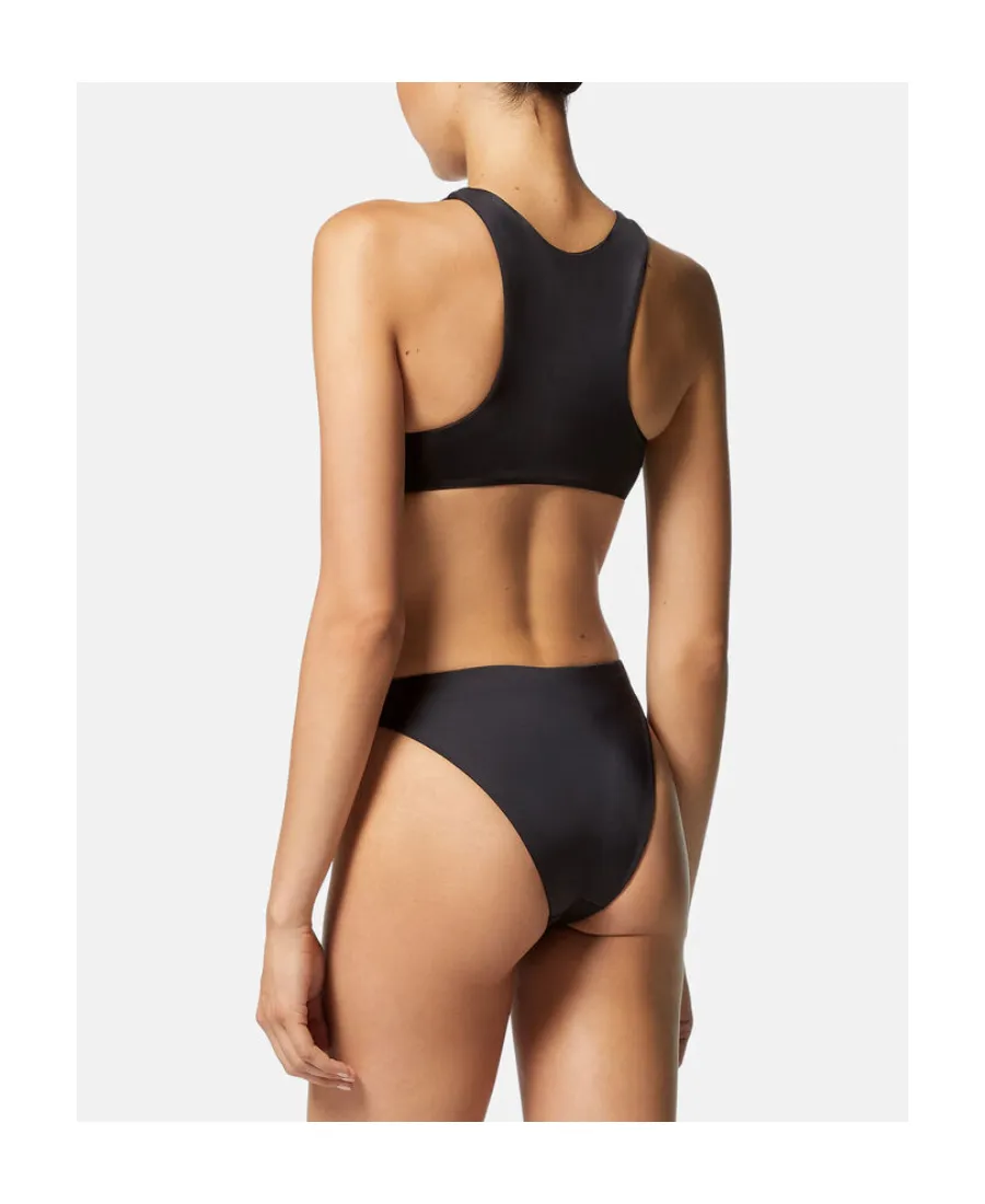 Medusa Cut-Out Detailed One-Piece Swimsuit
