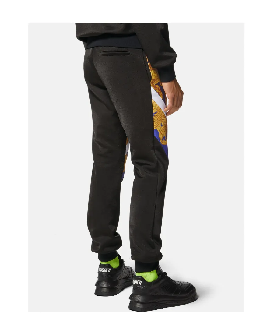 Baroque Printed Panelled Joggers
