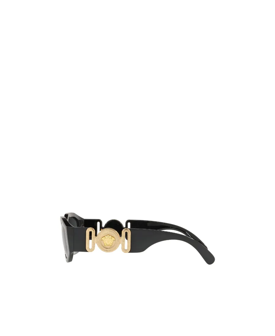 Medusa Biggie Oval-Frame Sunglasses