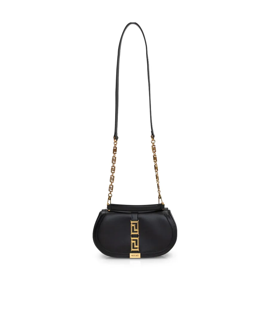 Logo Plaque Shoulder Bag