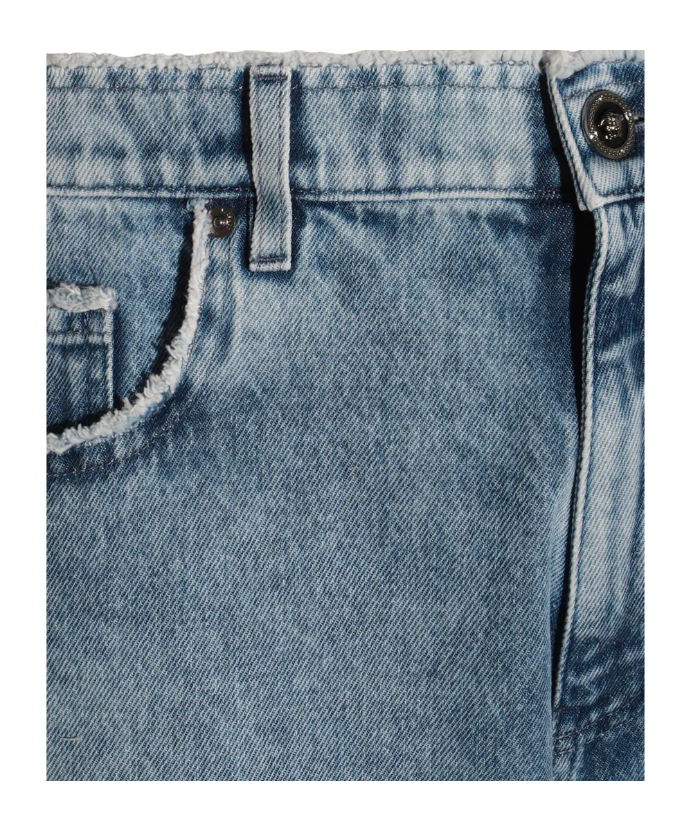 Logo-Patch Denim Jeans
