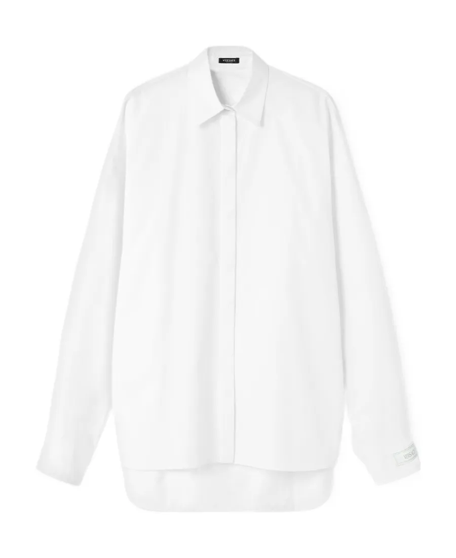 Long-Sleeved Button-Up Shirt