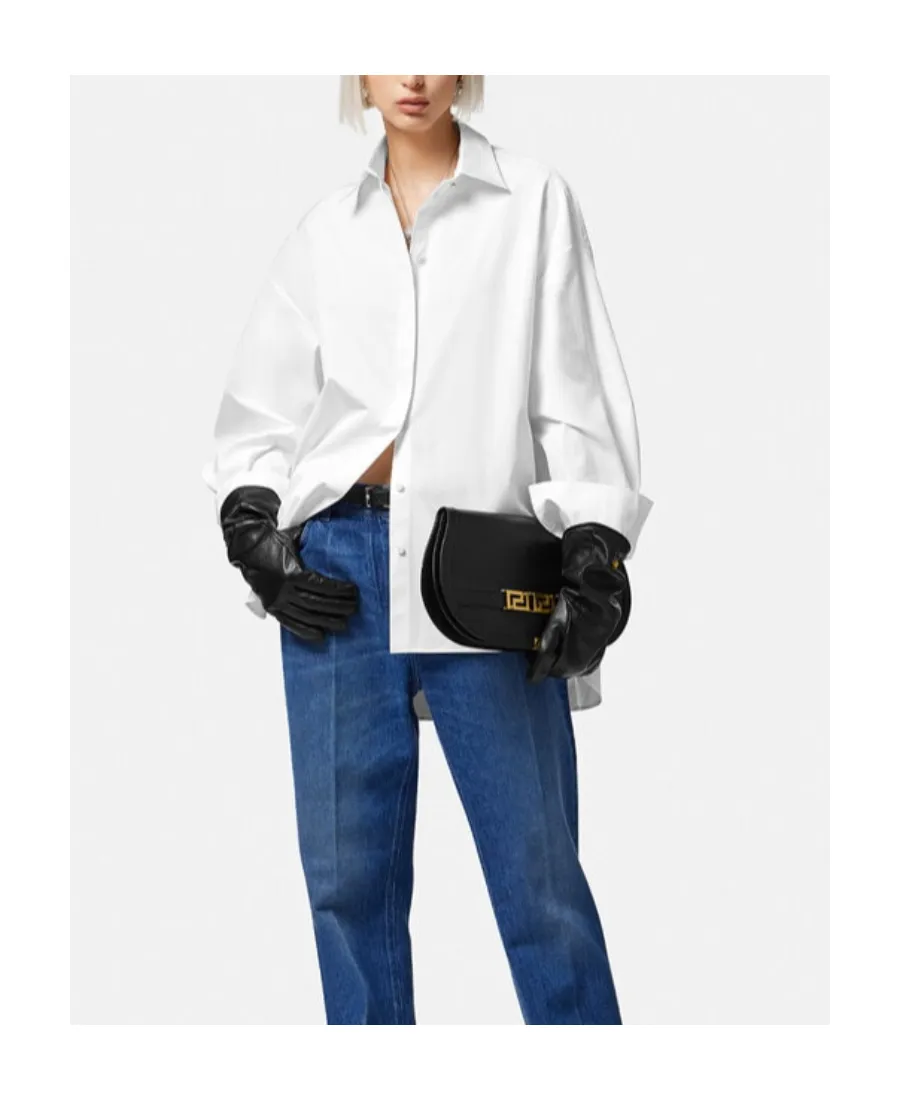 Long-Sleeved Button-Up Shirt