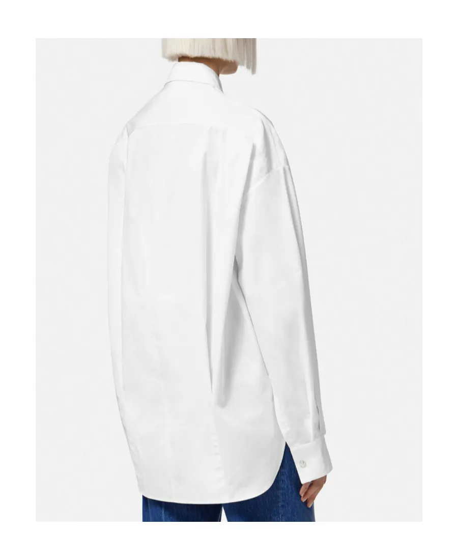 Long-Sleeved Button-Up Shirt