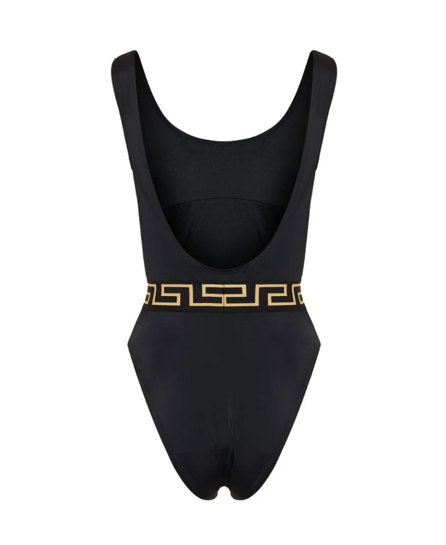 Greca Low Back One-Piece Swimsuit