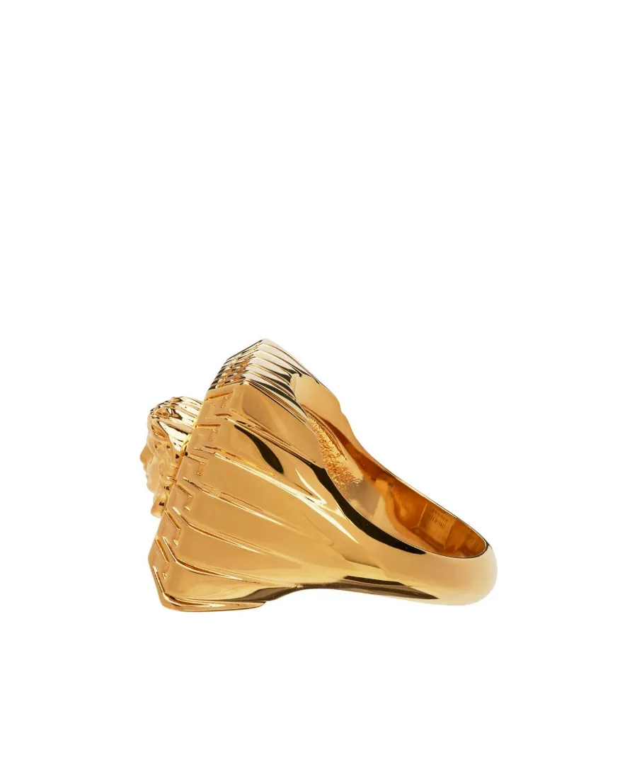 Medusa Signet Band Ring