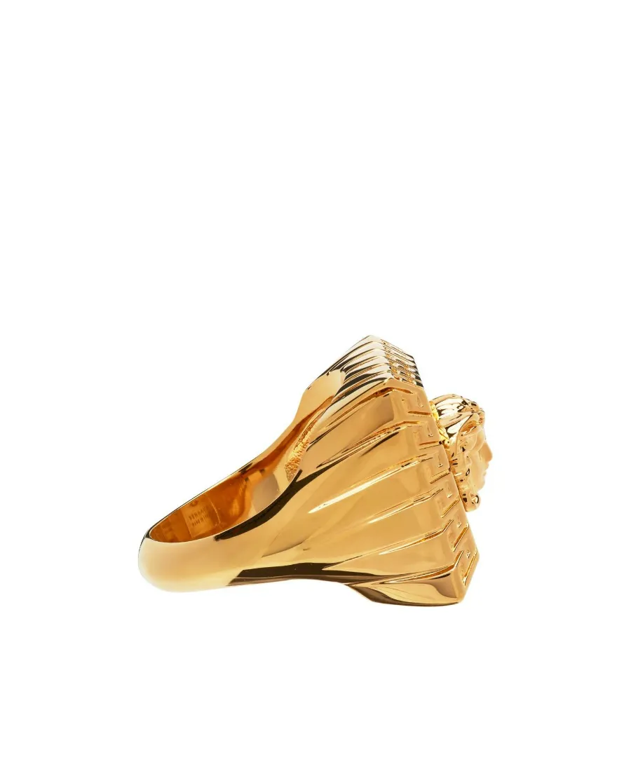 Medusa Signet Band Ring