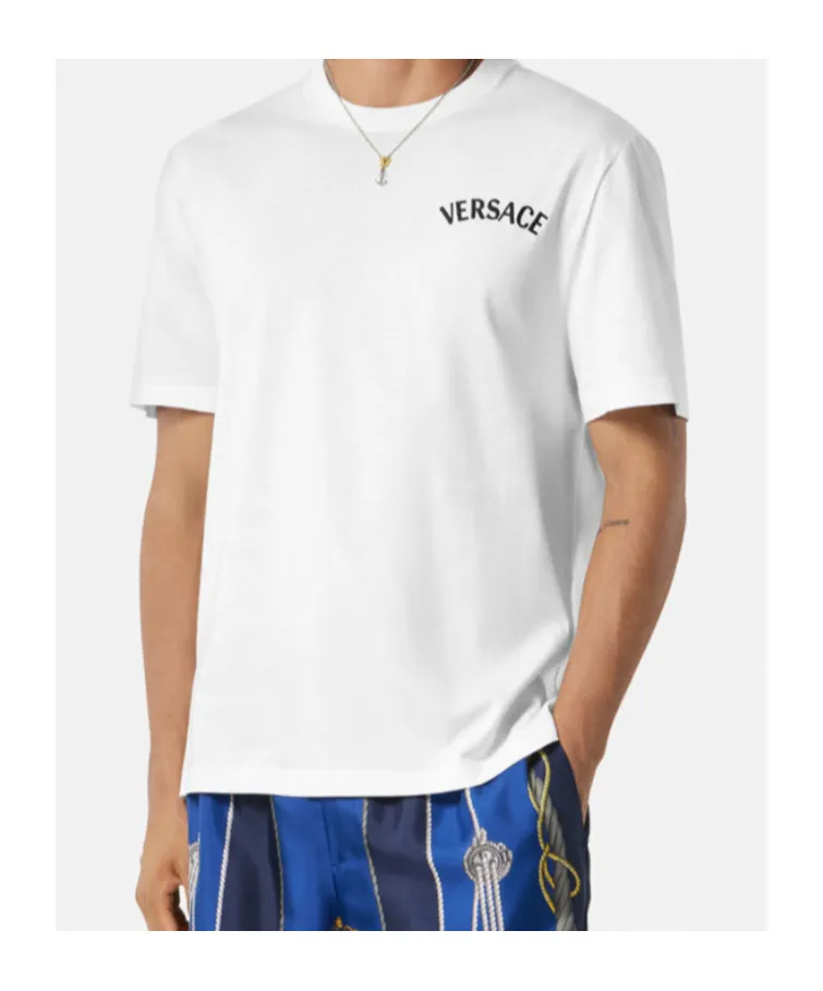Logo-Embroidered Crewneck T-Shirt