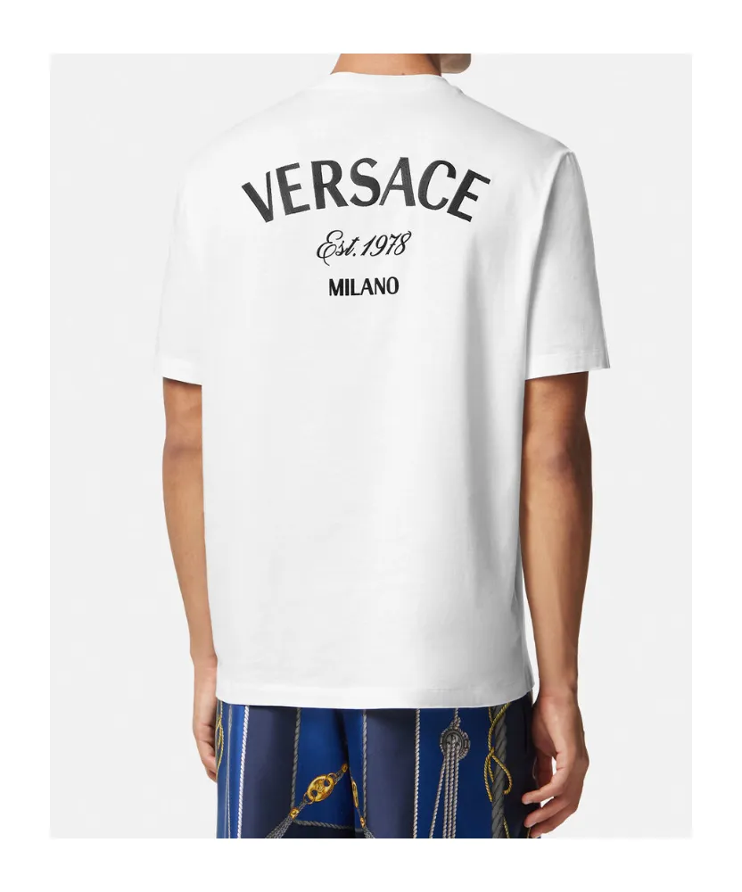 Logo-Embroidered Crewneck T-Shirt