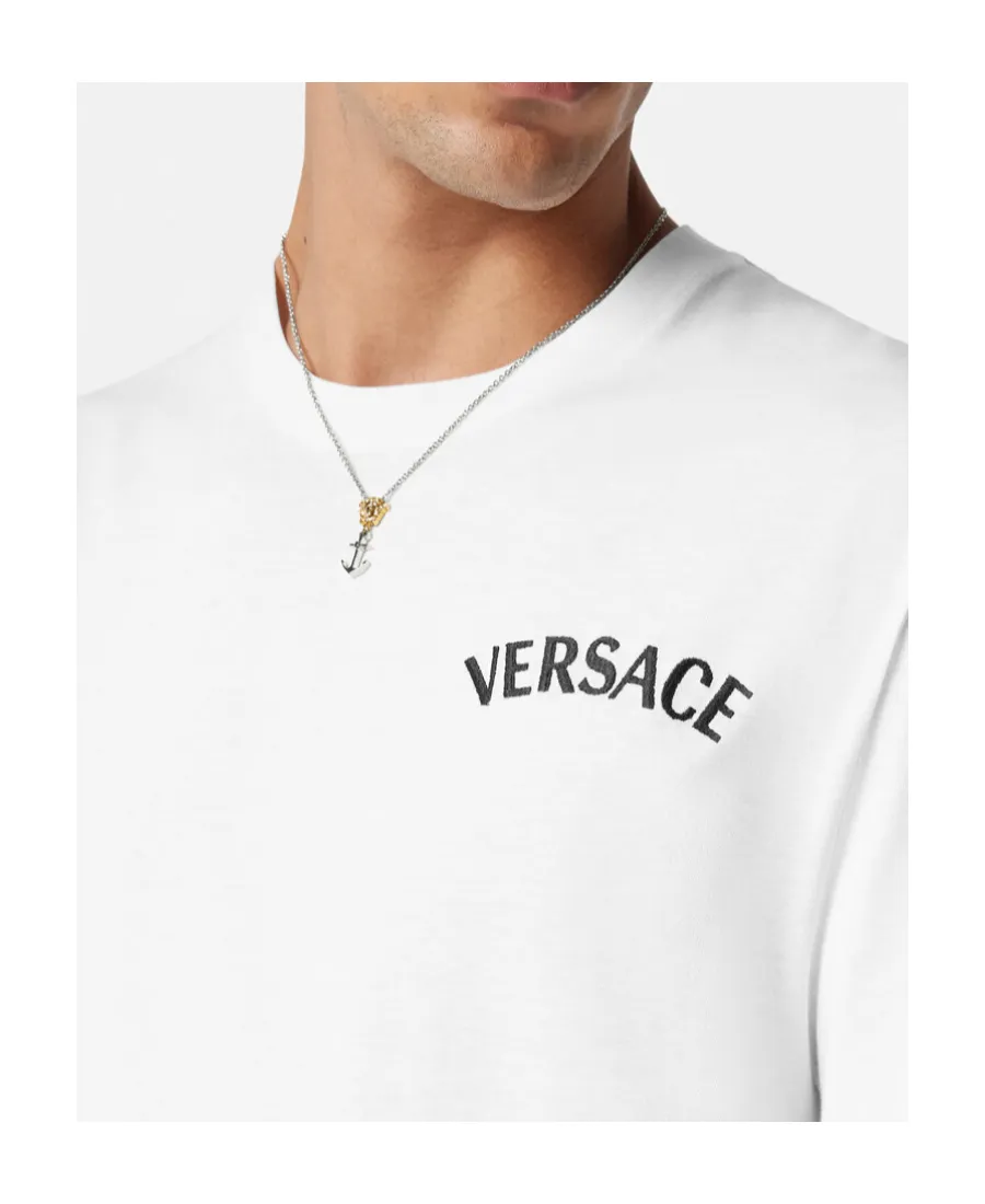 Logo-Embroidered Crewneck T-Shirt