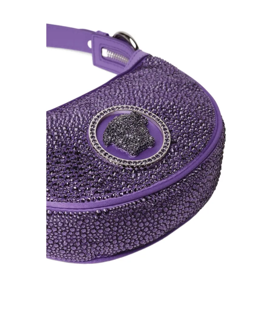 Versace Medusa-Motif Embellished Tote Bag