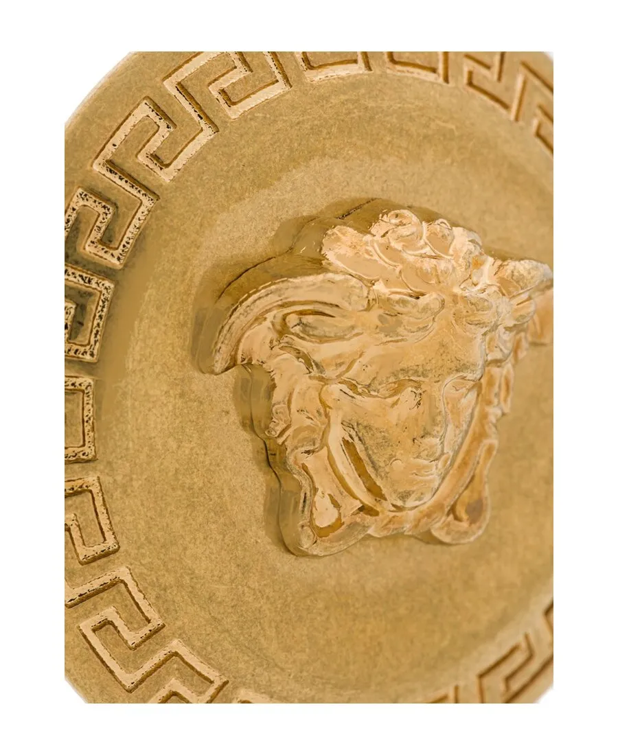 Medusa Embossed Earrings