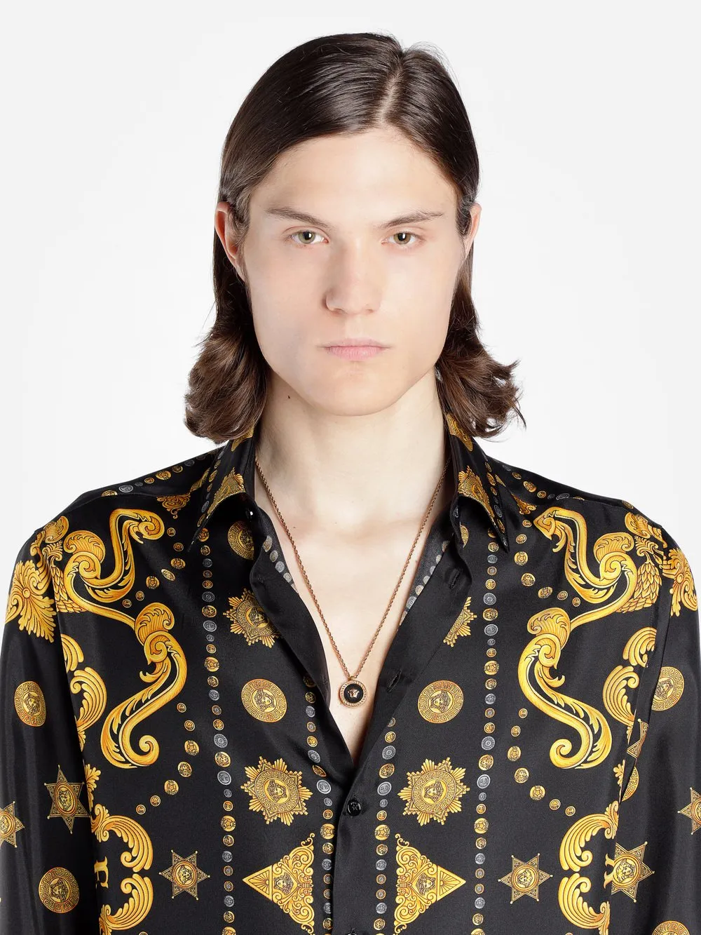Medusa Chain-Linked Necklace